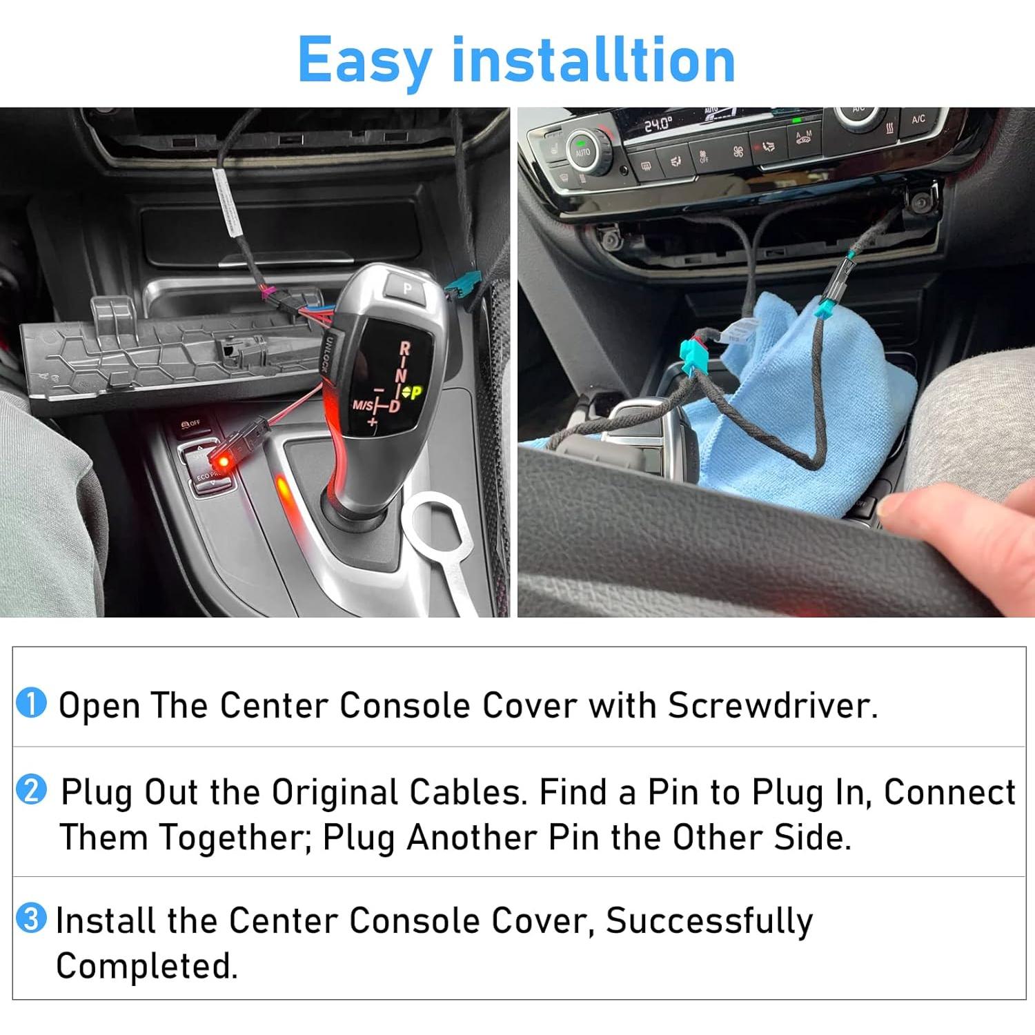 Luz Ambiental LED Jaronx para Consola Central BMW F20 F21 F30 F80