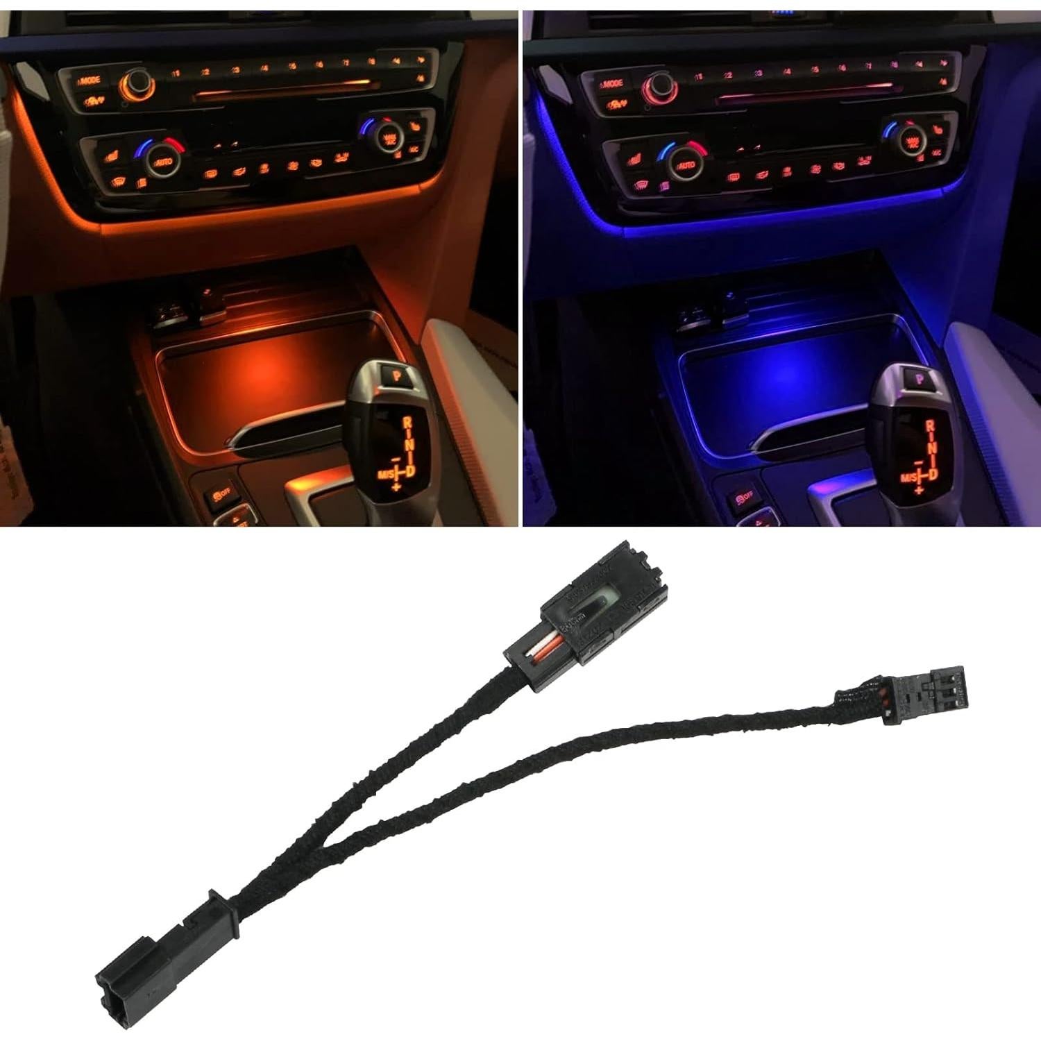 Luz Ambiental LED Jaronx para Consola Central BMW F20 F21 F30 F80