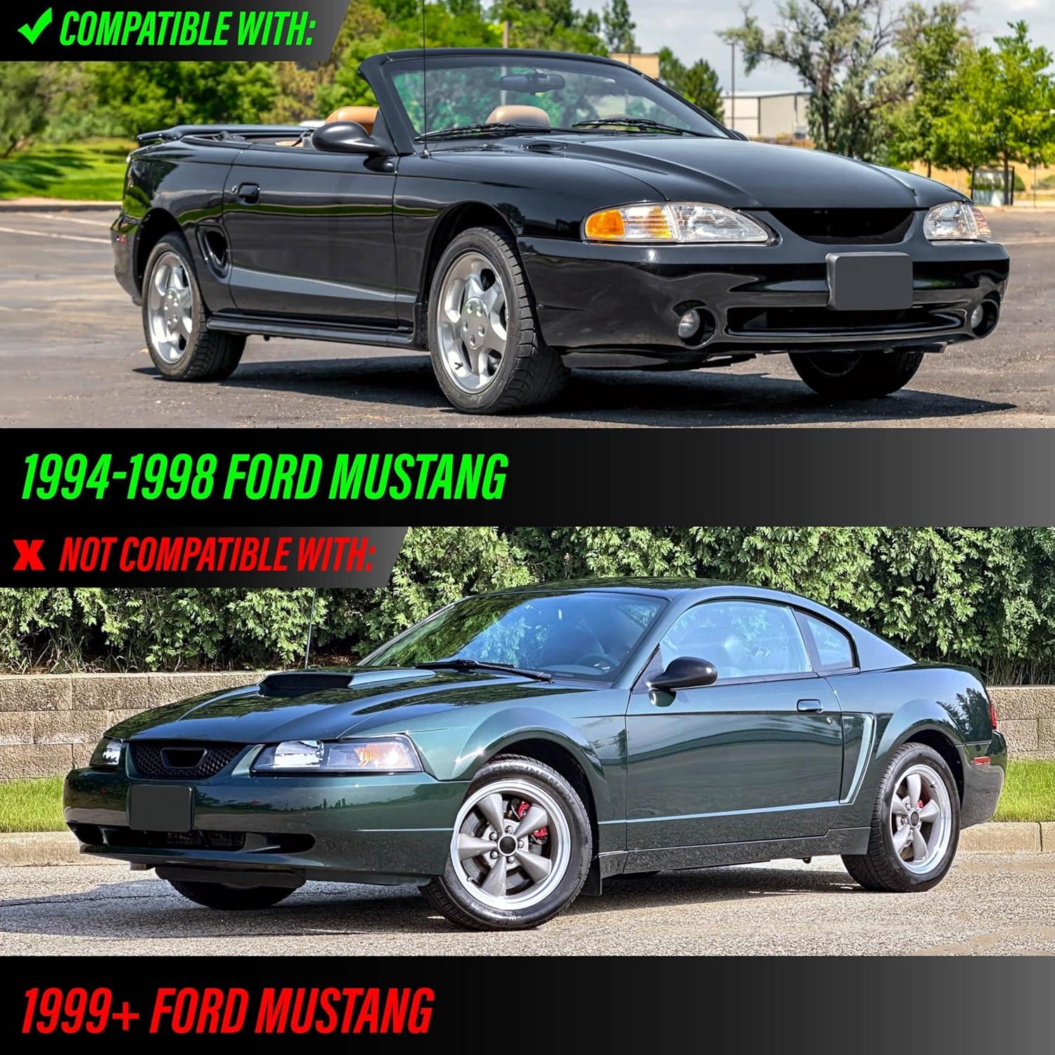 Luz de Esquina Clara USR para Ford Mustang 94-98 - Par