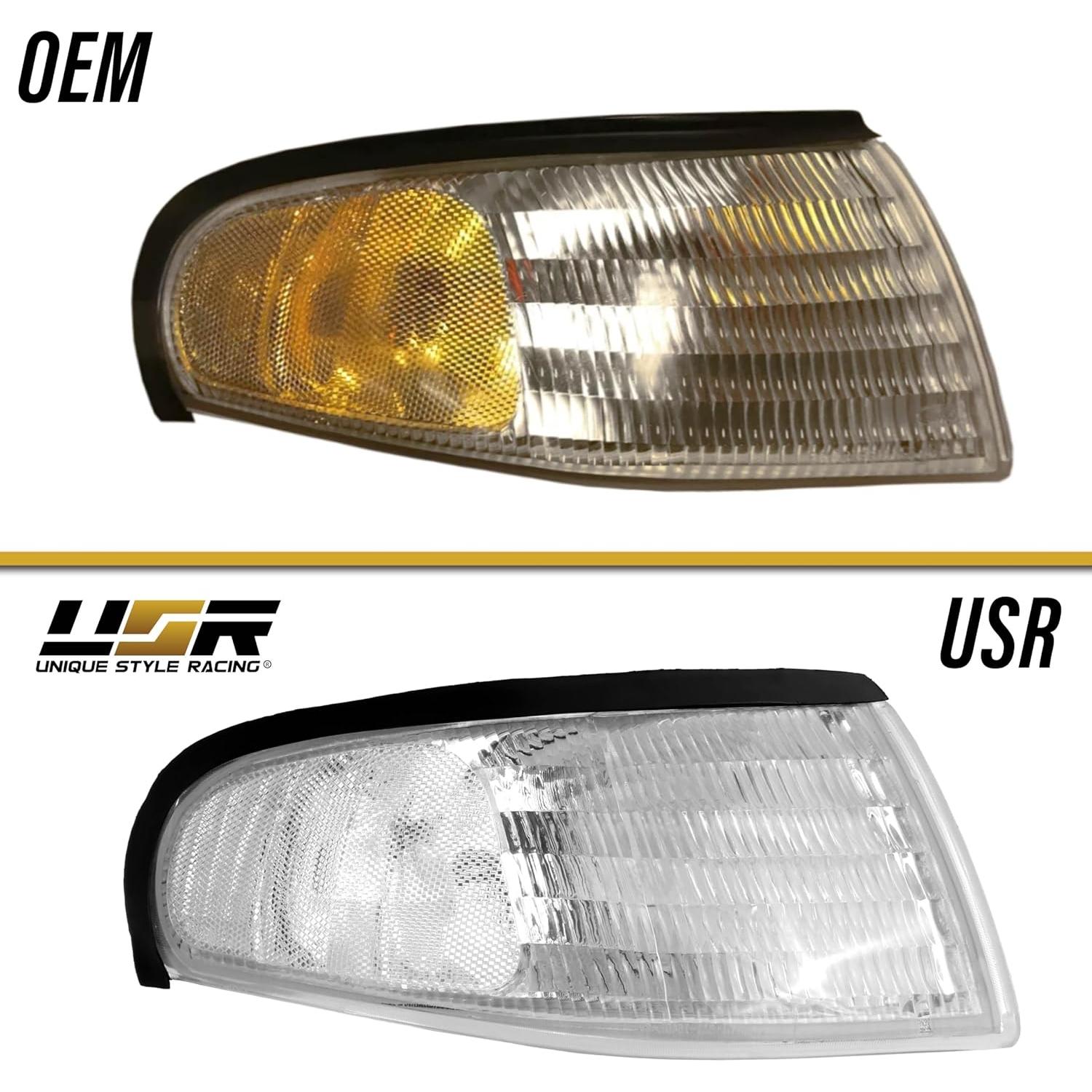 Luz de Esquina Clara USR para Ford Mustang 94-98 - Par