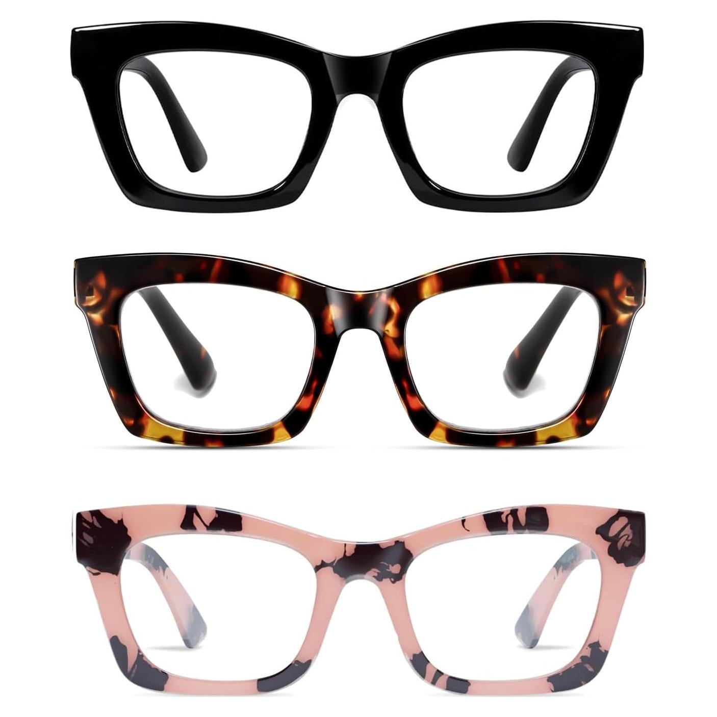 Gafas de lectura Hubeye 3 Pack con bloqueo luz azul