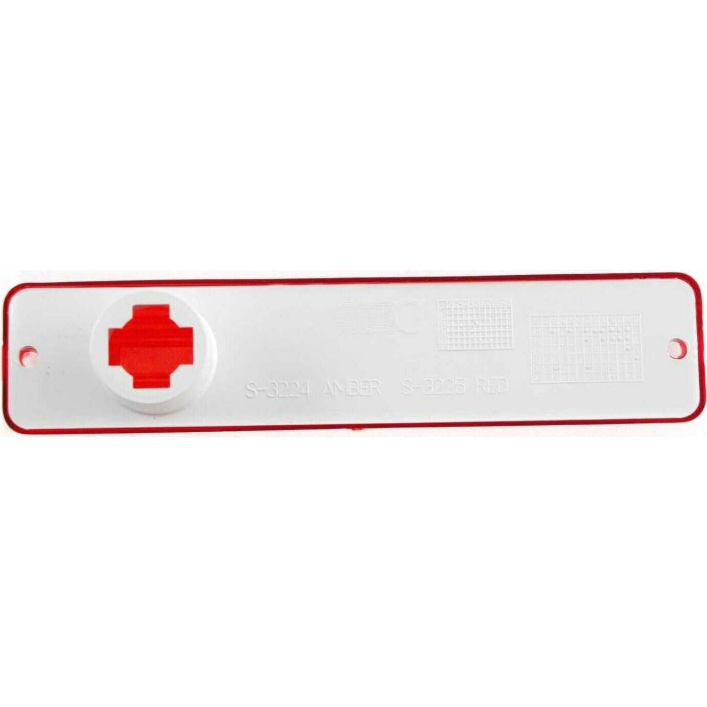 Juego de 2 Marcadores Laterales CLQWIAS para Jeep 68-91