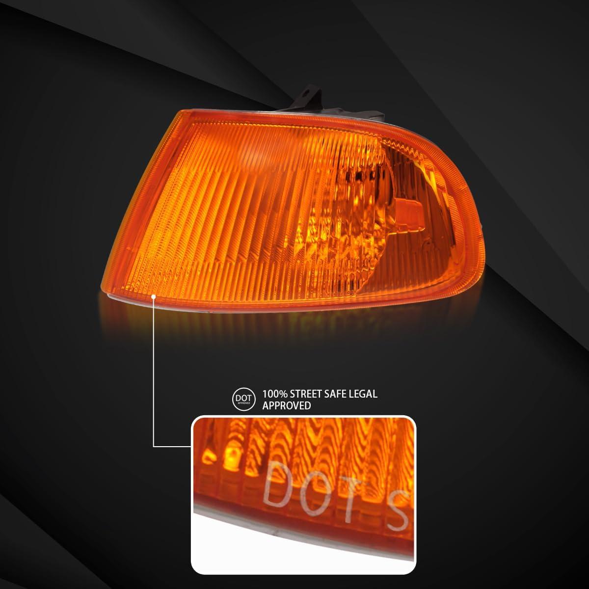 Luces de Esquina Autozensation Ámbar para Honda Civic 1992-1995