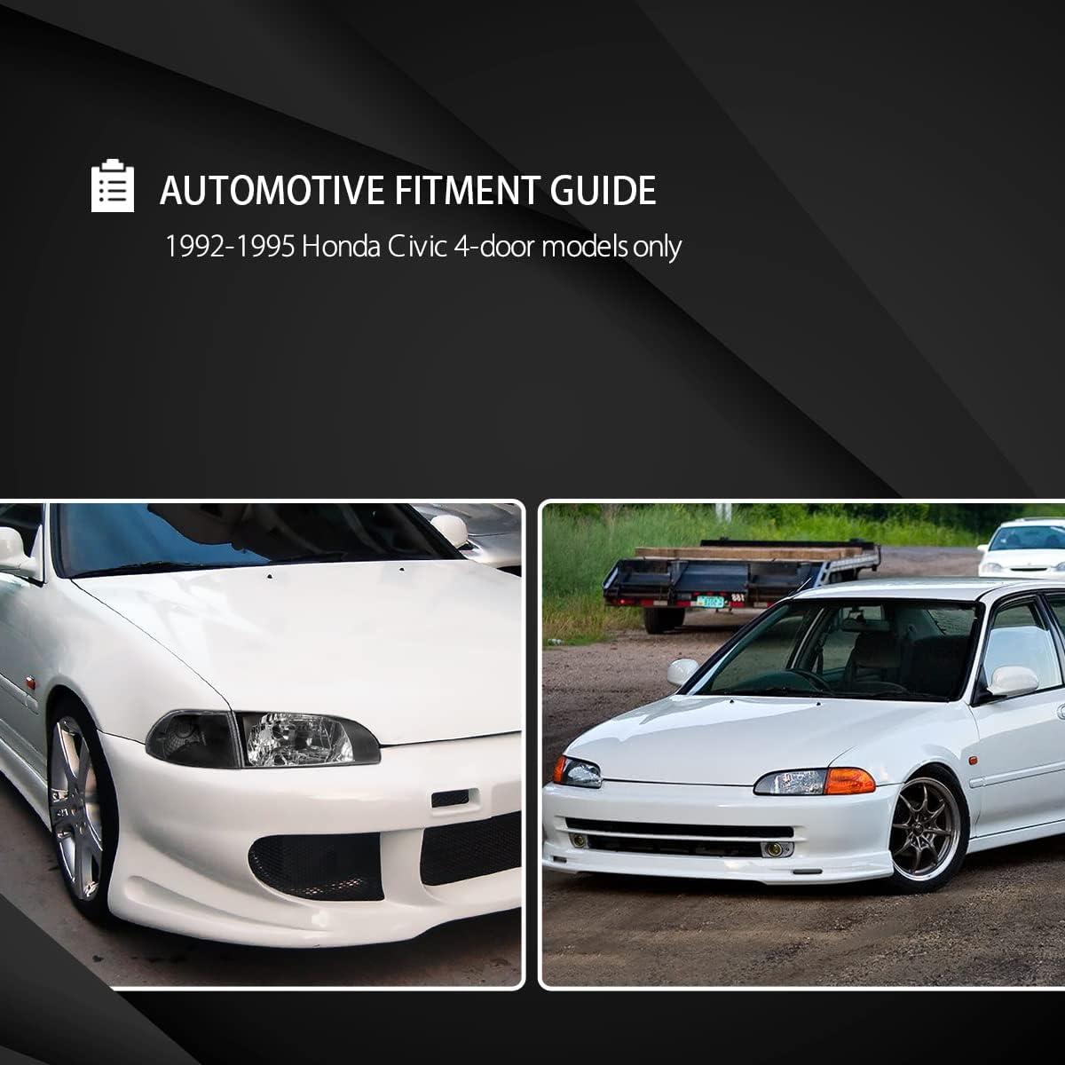 Luces de Esquina Autozensation Ámbar para Honda Civic 1992-1995