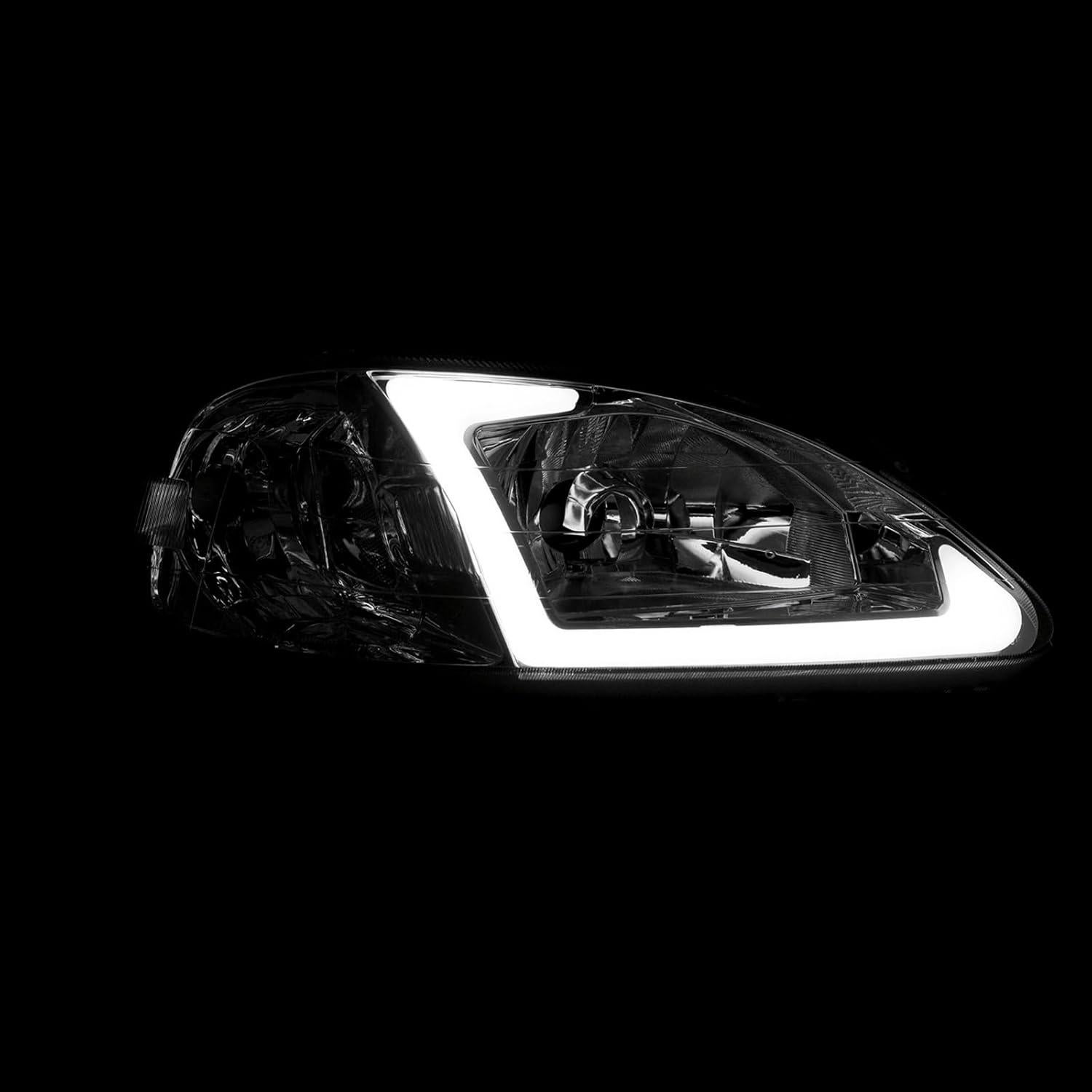 Faros LED DRL AJP Distribuidores para Honda Civic 1999-2000