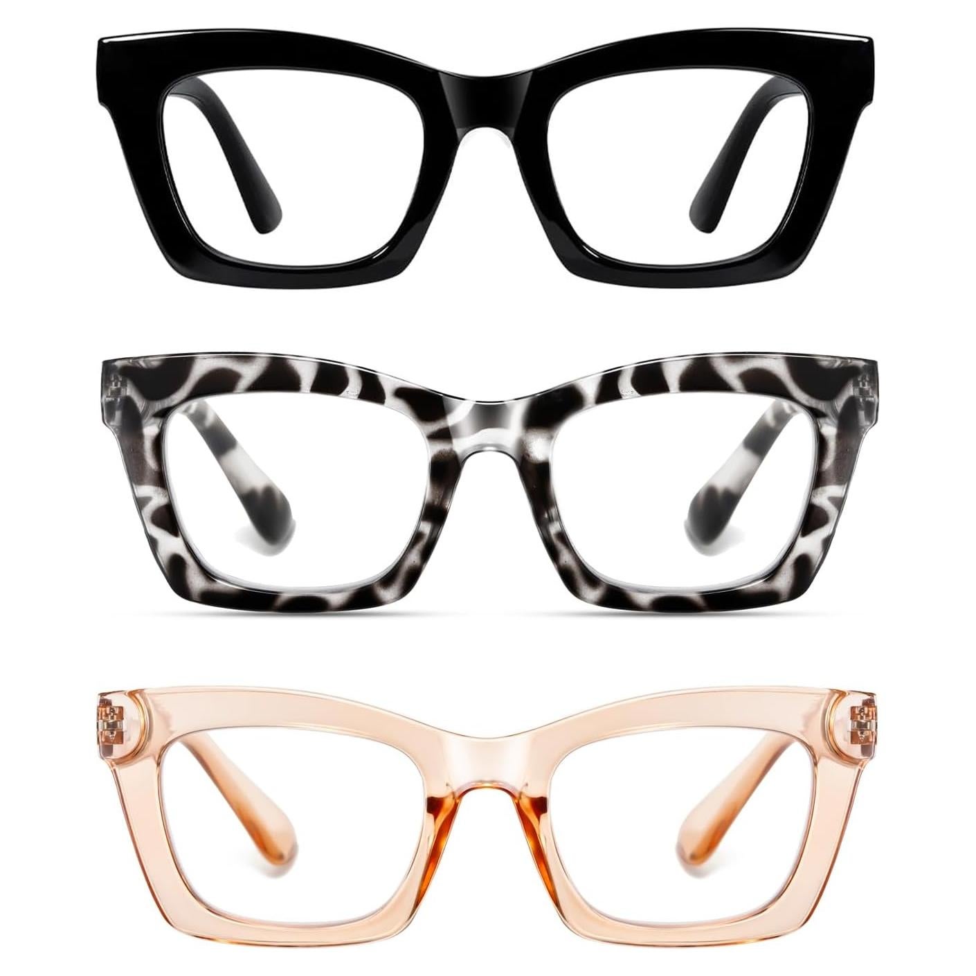 Gafas de Lectura Hubeye Estilo Oprah +2.75 Bloqueo Luz Azul