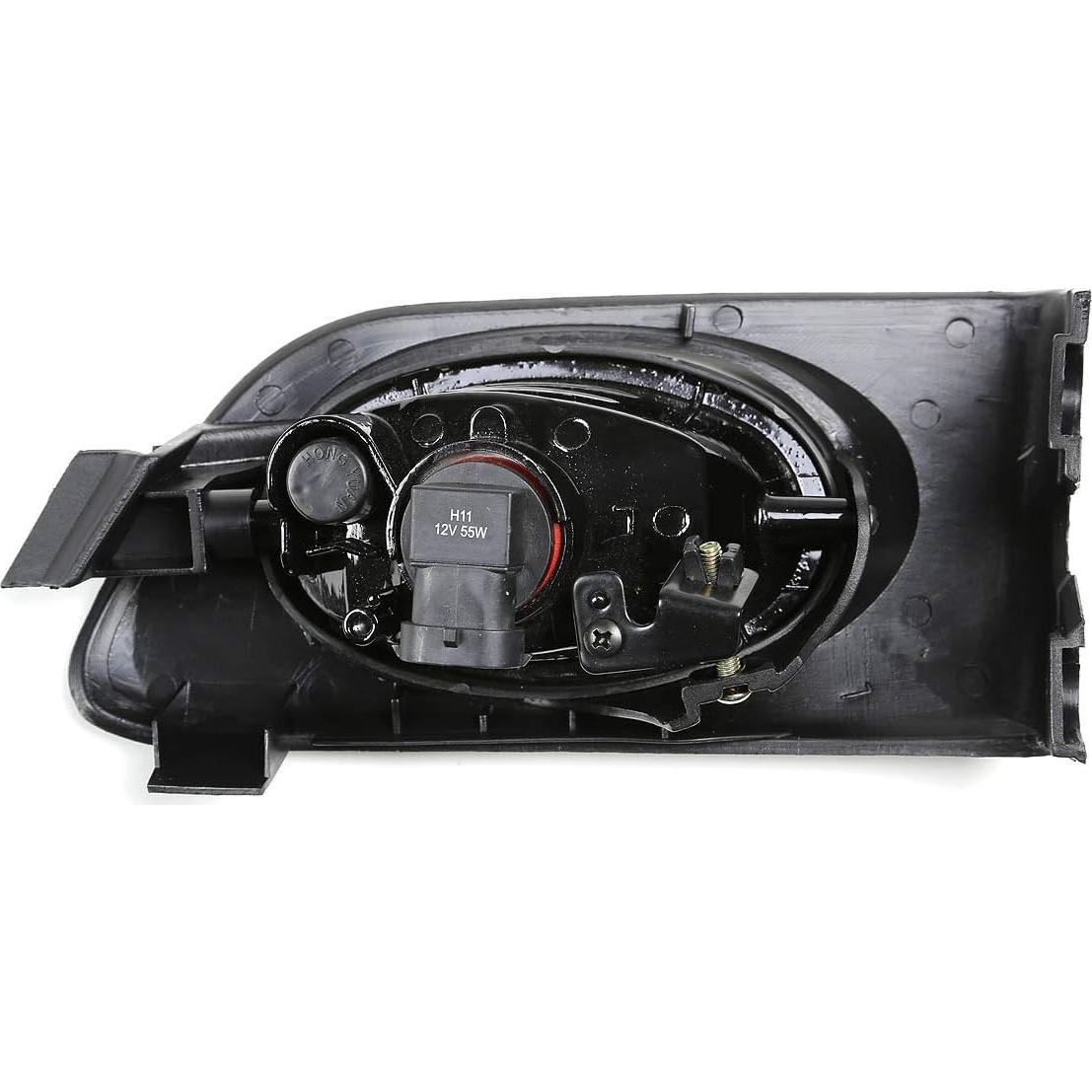 Paquete Parrilla Delantera Auto Dynasty con Luces Niebla Ámbar Honda Civic 2001-2003