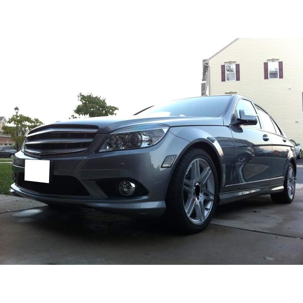 Carcasa Lámpara Marcadora Lateral iJDMTOY Humo para Mercedes W204