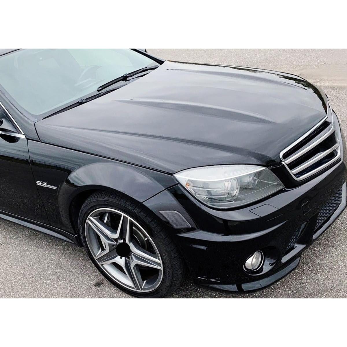 Carcasa Lámpara Marcadora Lateral iJDMTOY Humo para Mercedes W204