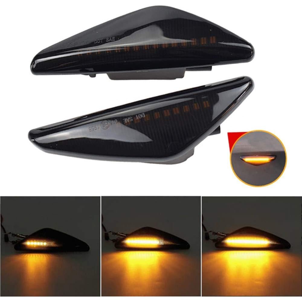 Luces de Marcador Lateral LED Hacreyatu para BMW X3 X5 X6