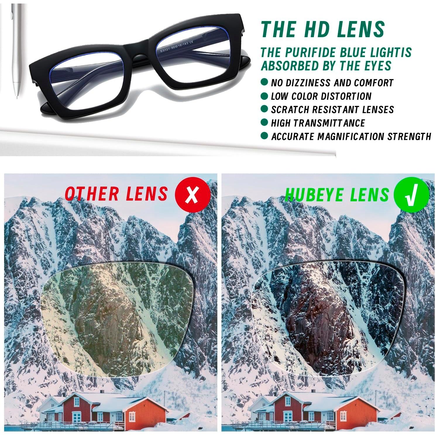 Gafas de Lectura Progresivas Hubeye 1.75 Bloqueo Luz Azul