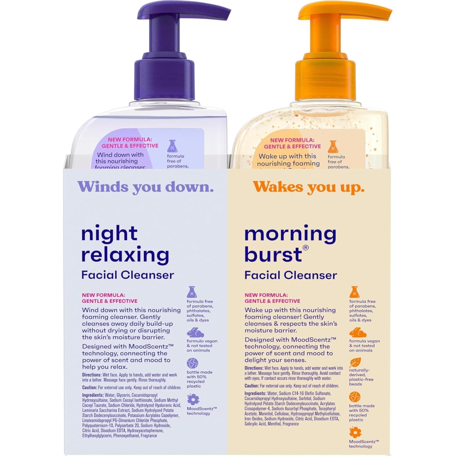 Clean & Clear Paquete 2 Limpiadores Faciales 240 ml
