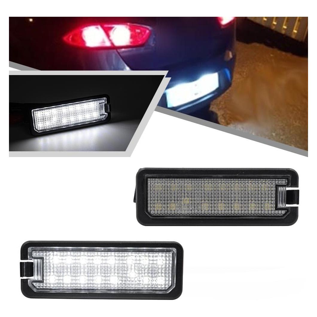2 Luces de Placa de Licencia LED Mingrui para VW y Seat