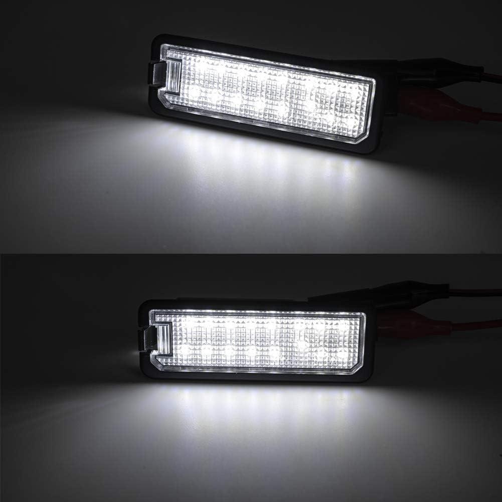 2 Luces de Placa de Licencia LED Mingrui para VW y Seat
