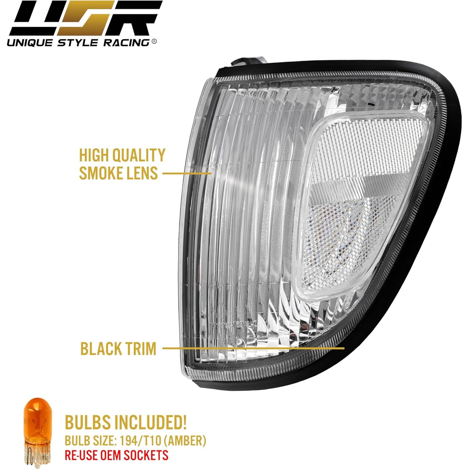 Luz de Esquina Frontales USR para Toyota Tacoma 98-00 - Lente Claro