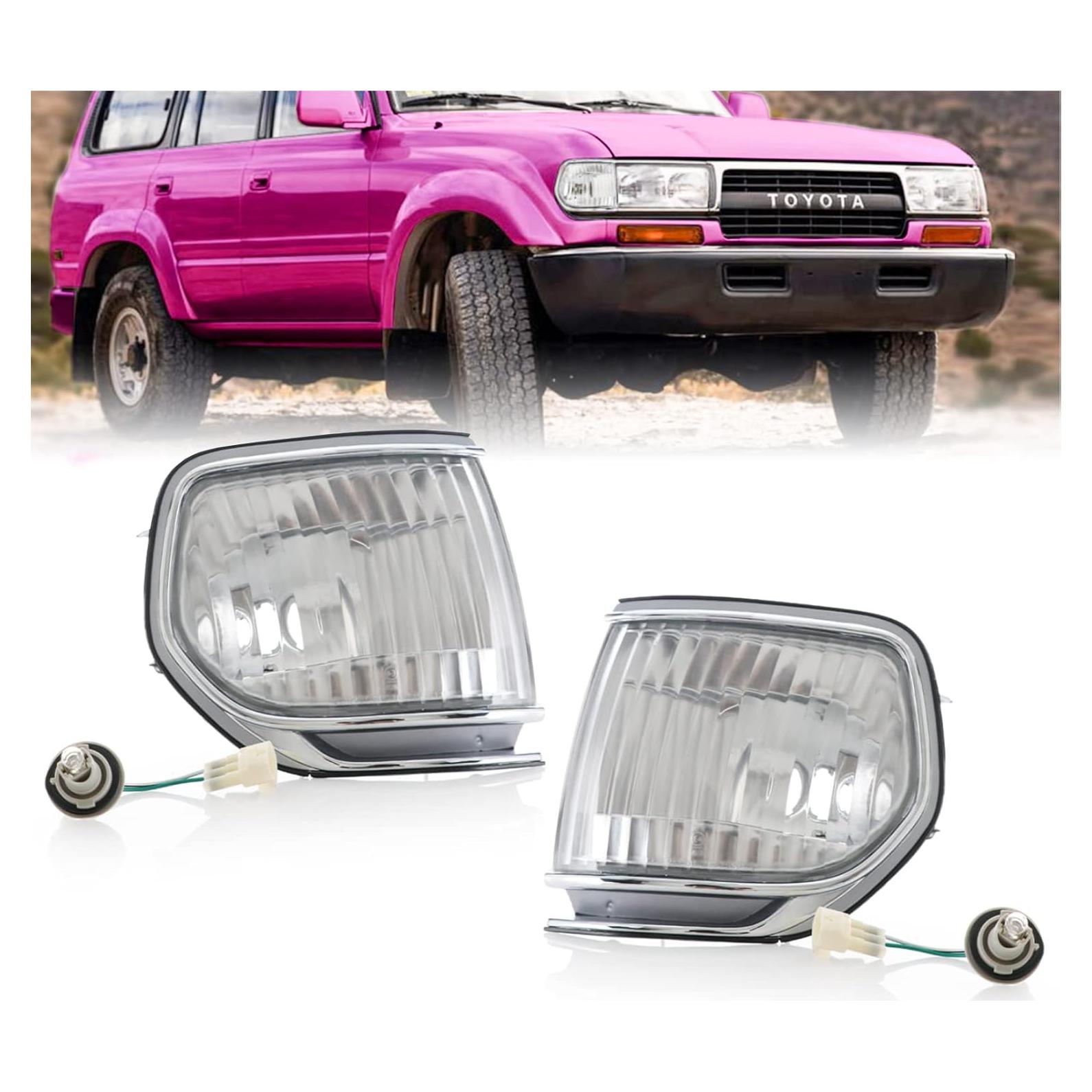 Juego de Luces de Esquina Delanteras USR para Toyota FJ80 1991-1997