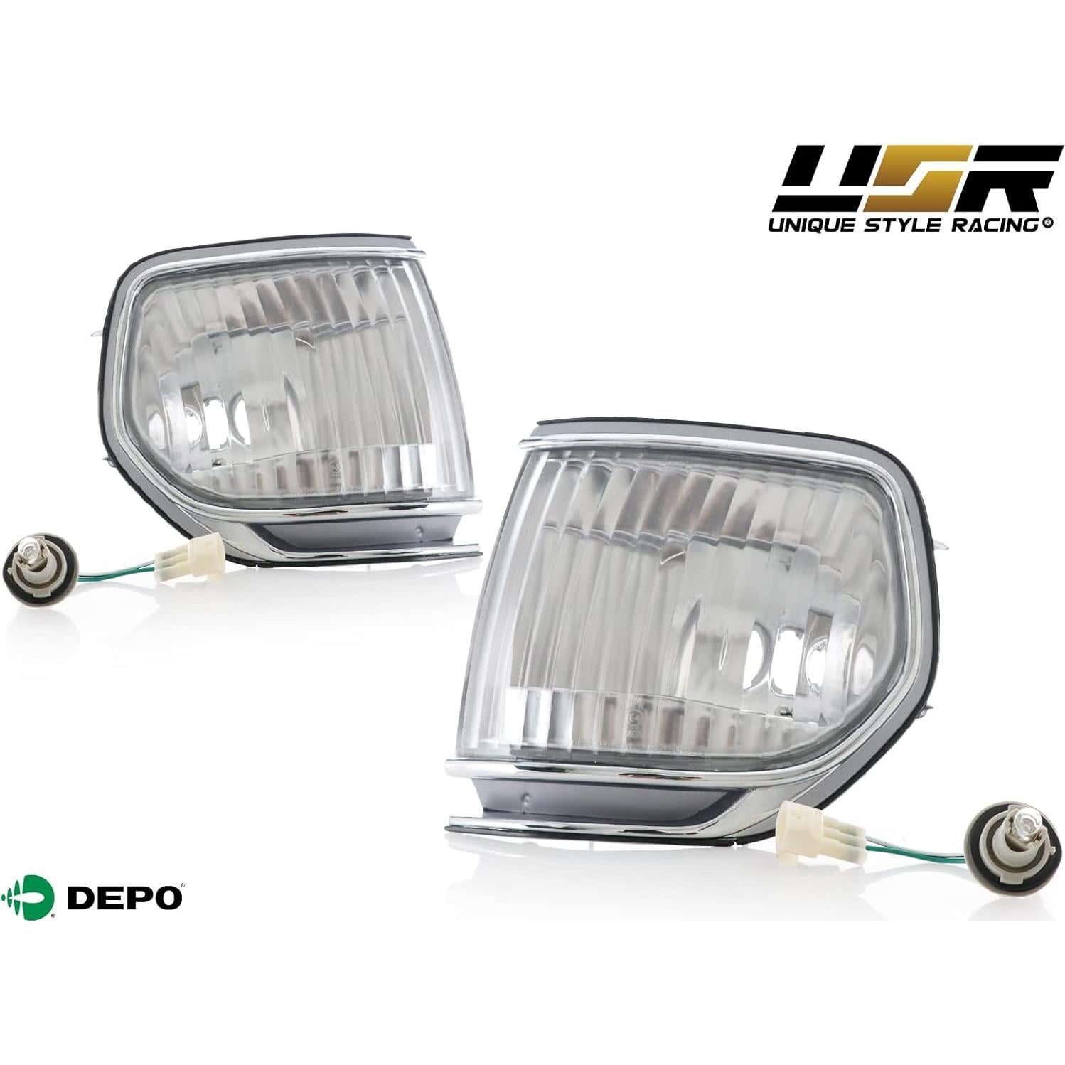Juego de Luces de Esquina Delanteras USR para Toyota FJ80 1991-1997