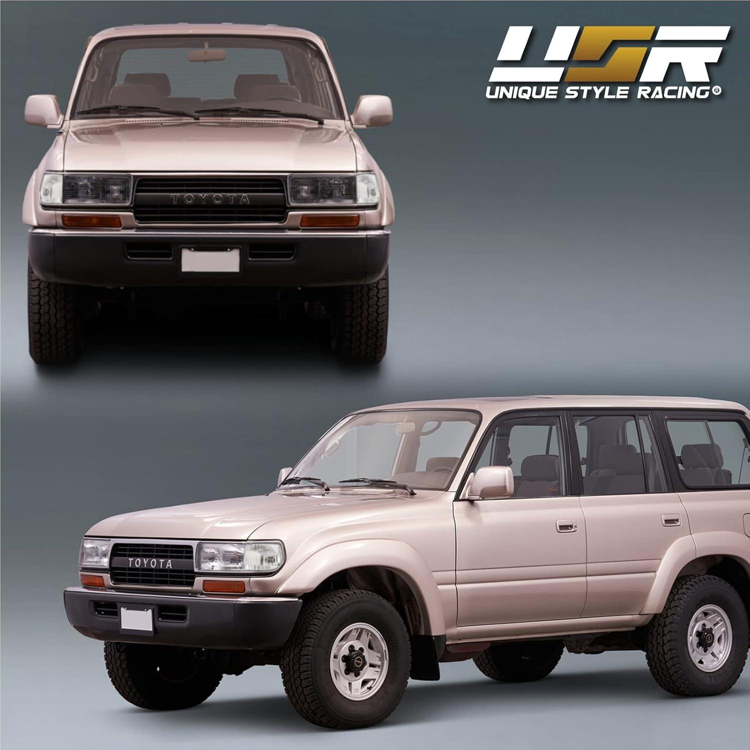 Juego de Luces de Esquina Delanteras USR para Toyota FJ80 1991-1997