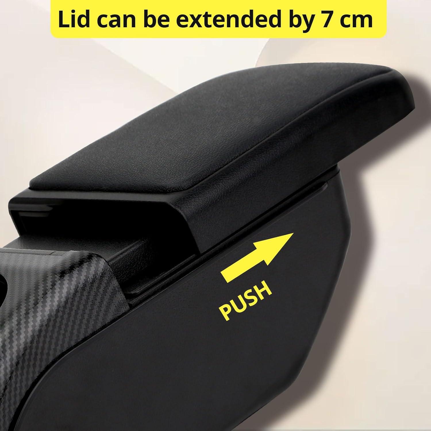 Organizador de Consola Central AULPHIKE para Suzuki Swift 2008-2023