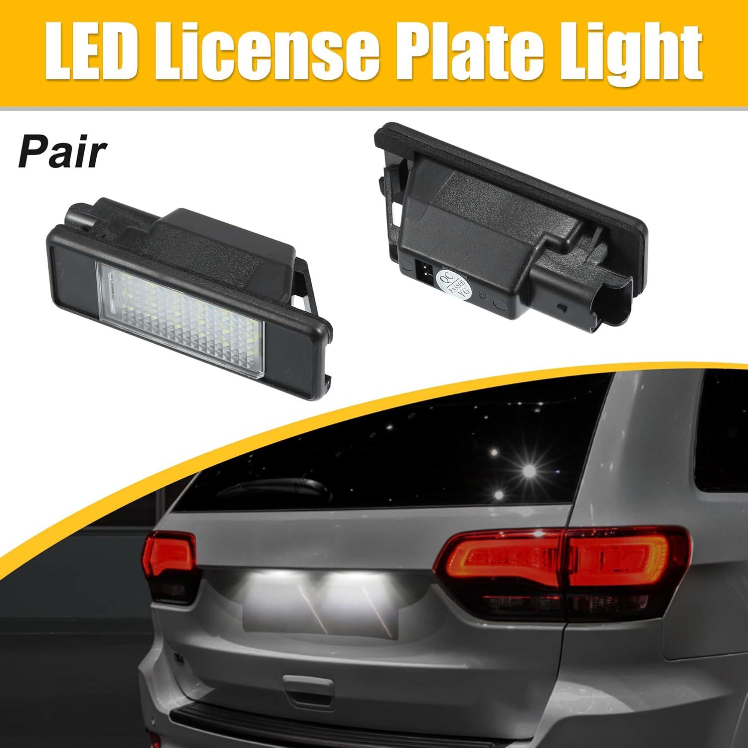 Luz de Placa LED X AUTOHAUX para Peugeot 207/208/308 - Blanca