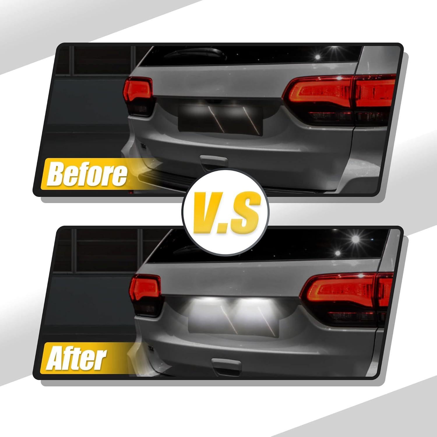 Luz de Placa LED X AUTOHAUX para Peugeot 207/208/308 - Blanca