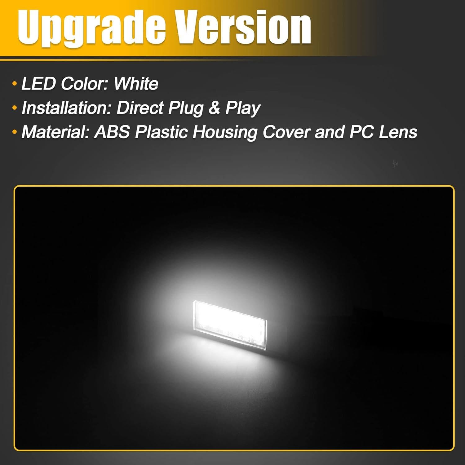 Luz de Placa LED X AUTOHAUX para Peugeot 207/208/308 - Blanca