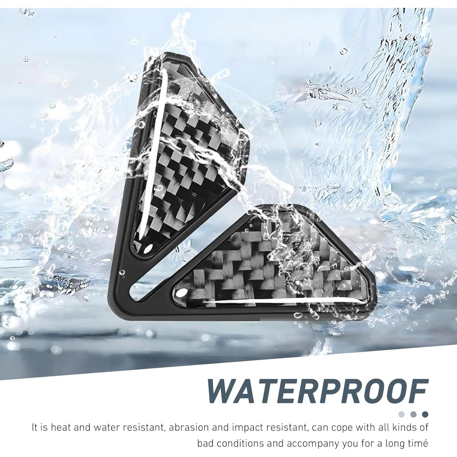 Protectores de Esquinas de Puertas de Coche Bawkars 5.3 cm 2 Pcs