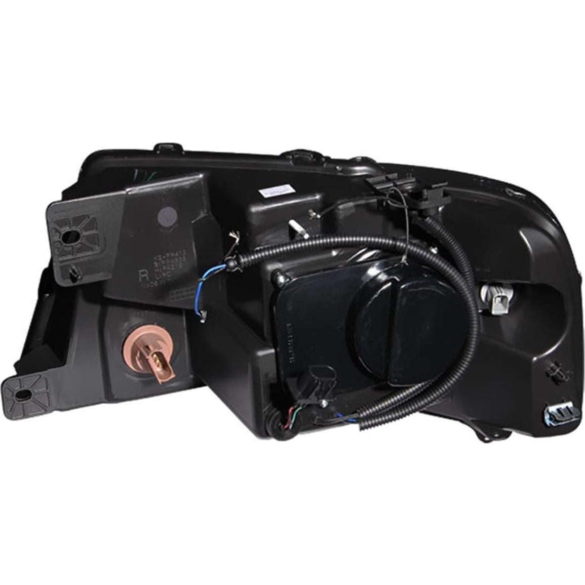 Faro Proyector AnzoUSA 111204 Negro/Transparente/Ámbar