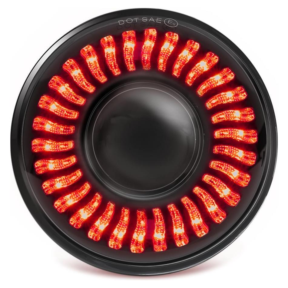 Faro LED BraveWAY 7" RGB para Motocicleta, Impermeable