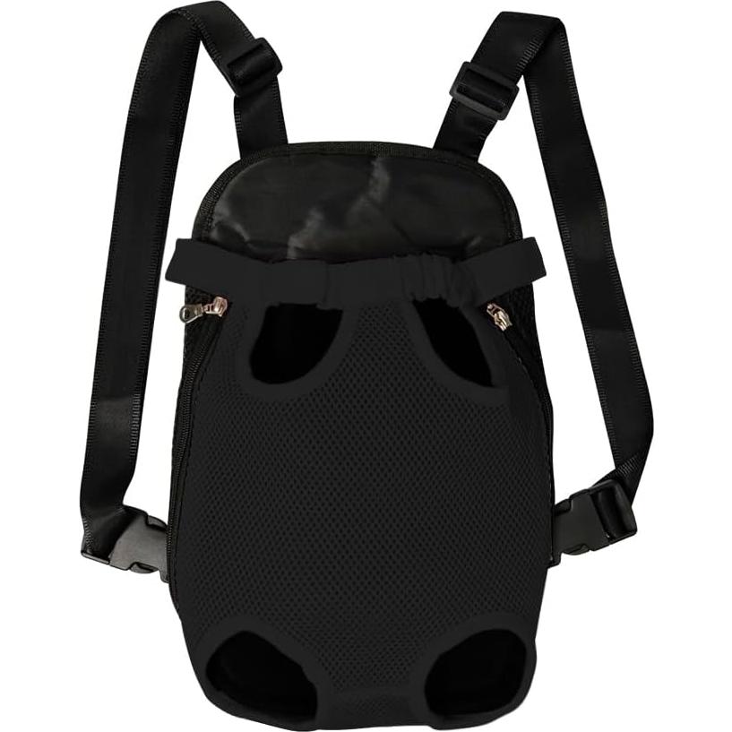 Mochila Transportadora para Perros FEimaX Pequeña Negra