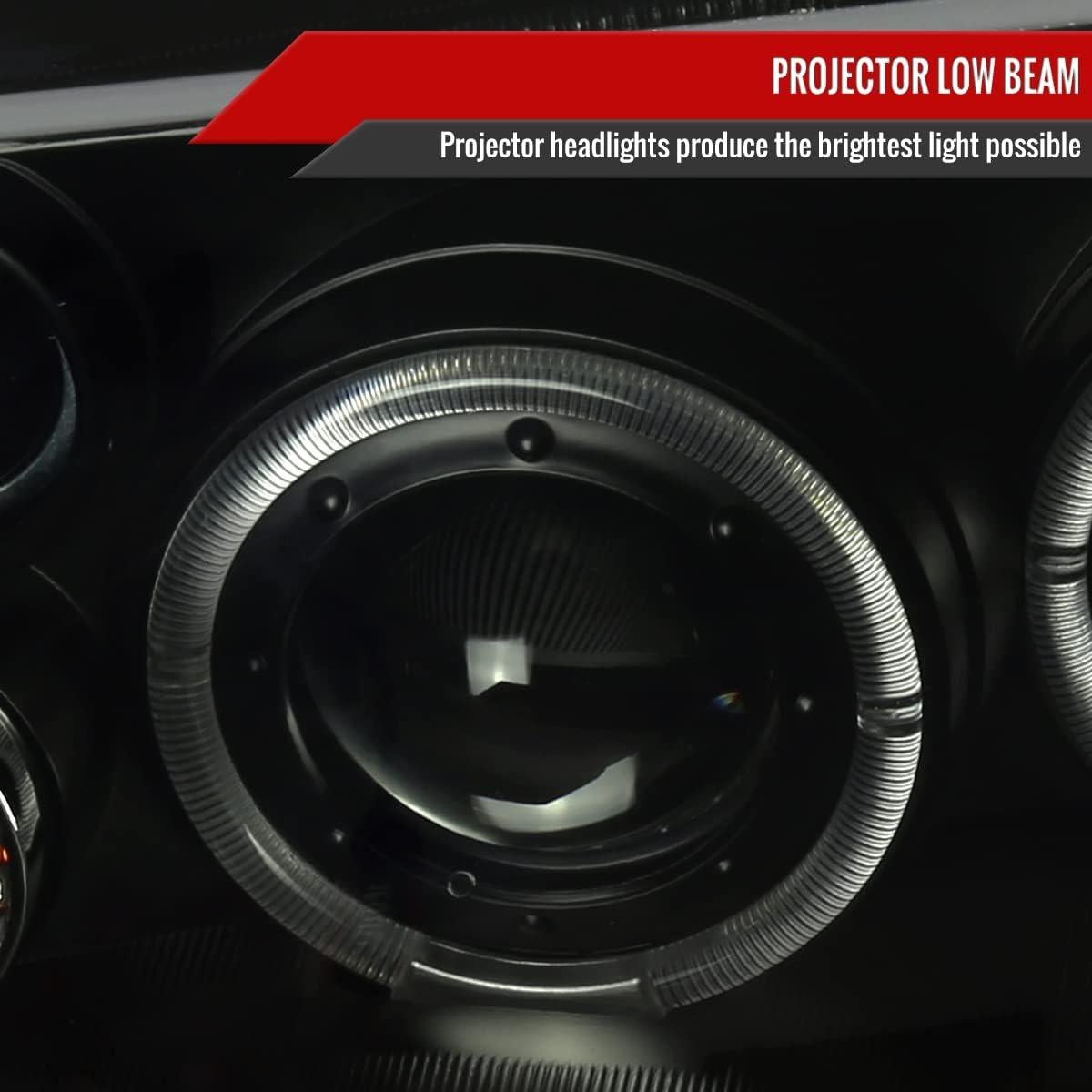 Faros Proyector LED Halo Carpartsinnovate 1999-2005 Negro