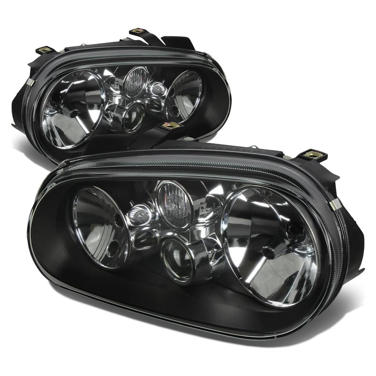 Conjunto de Faros Halógenos Auto Dynasty para Golf Cabrio 1999-2006