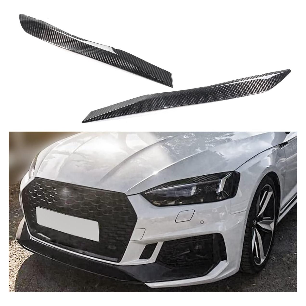 Cubierta de Faro de Fibra de Carbono Cuztom Tuning Audi A5/S5/RS5 2017-2022