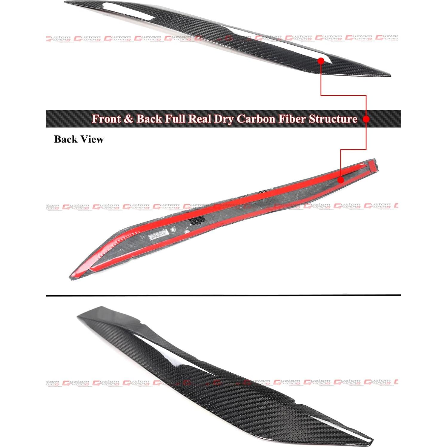 Cubierta de Faro de Fibra de Carbono Cuztom Tuning Audi A5/S5/RS5 2017-2022