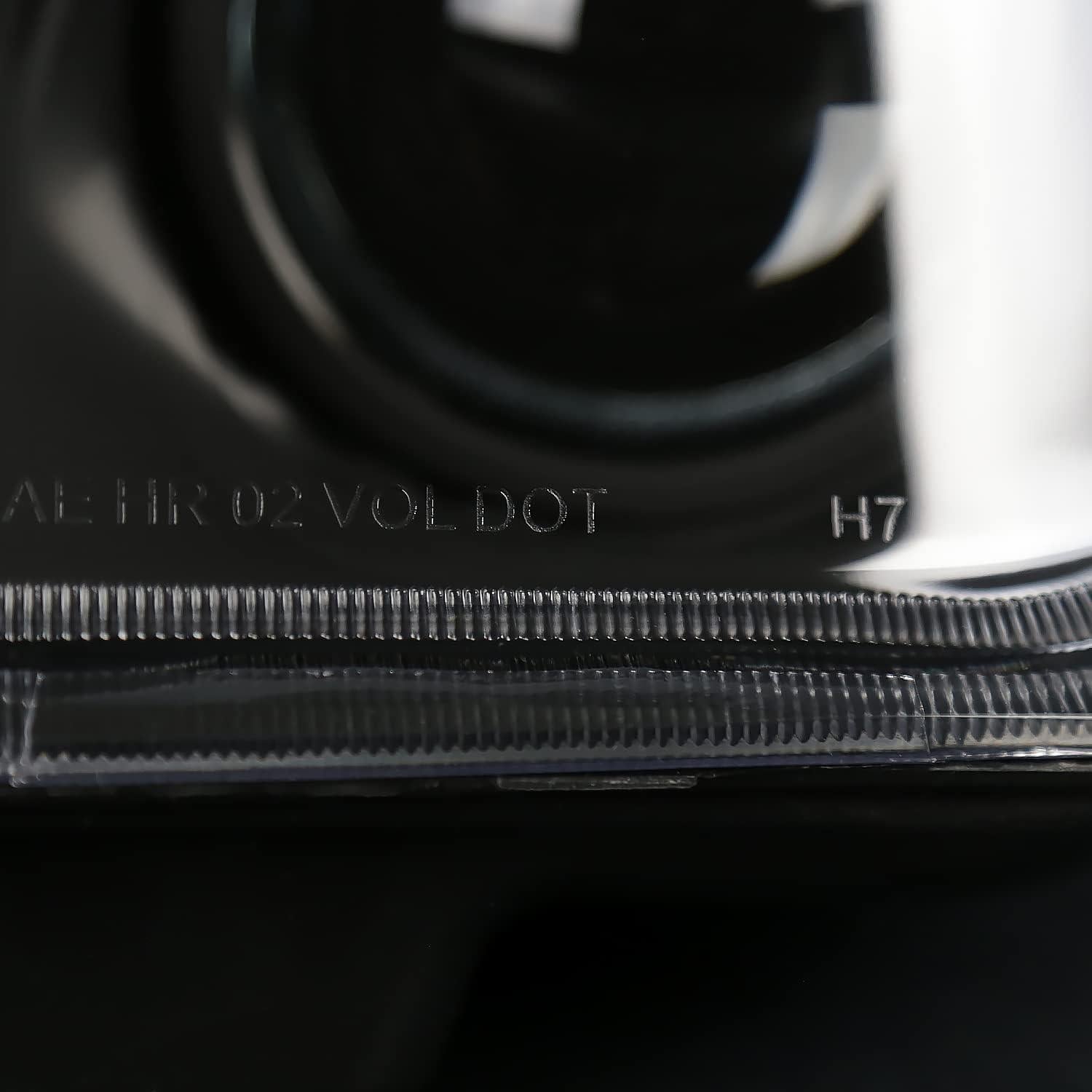 Faros Proyector Negro Spec-D Tuning para Chevy Corvette C5 1997-2004