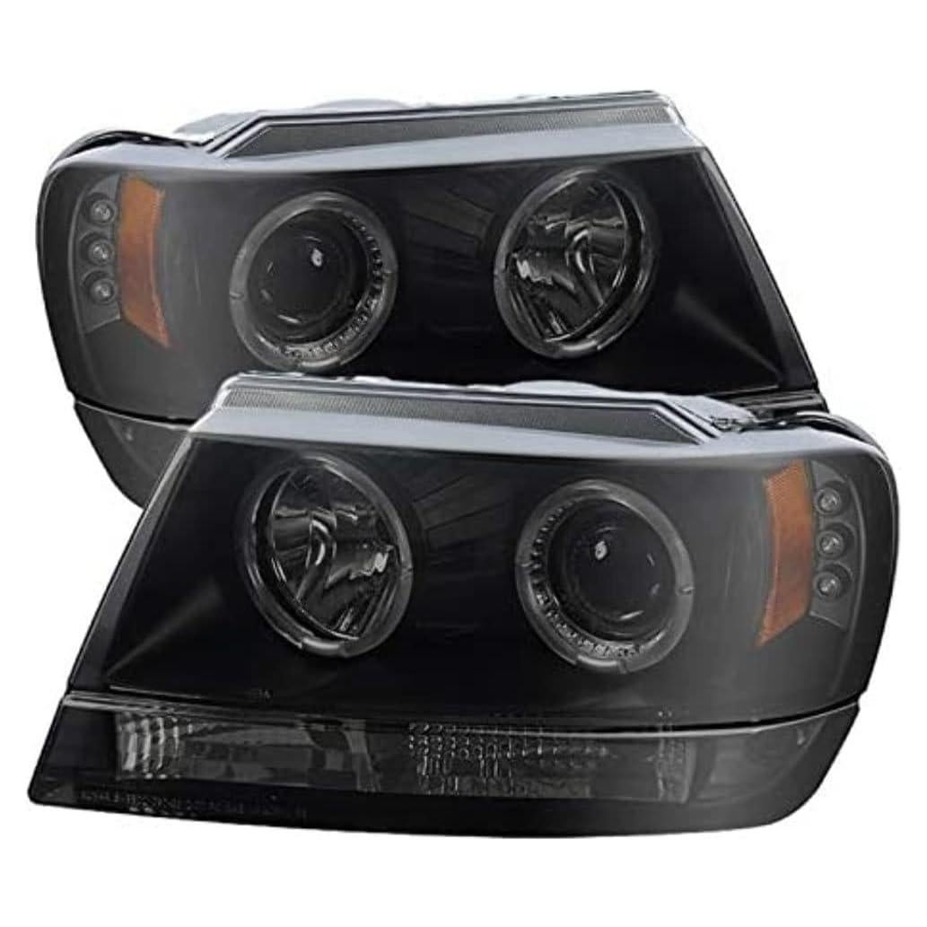 Faros Proyector LED Spyder 5078568 Negro/Ahumado