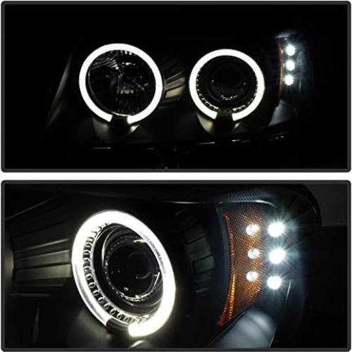 Faros Proyector LED Spyder 5078568 Negro/Ahumado