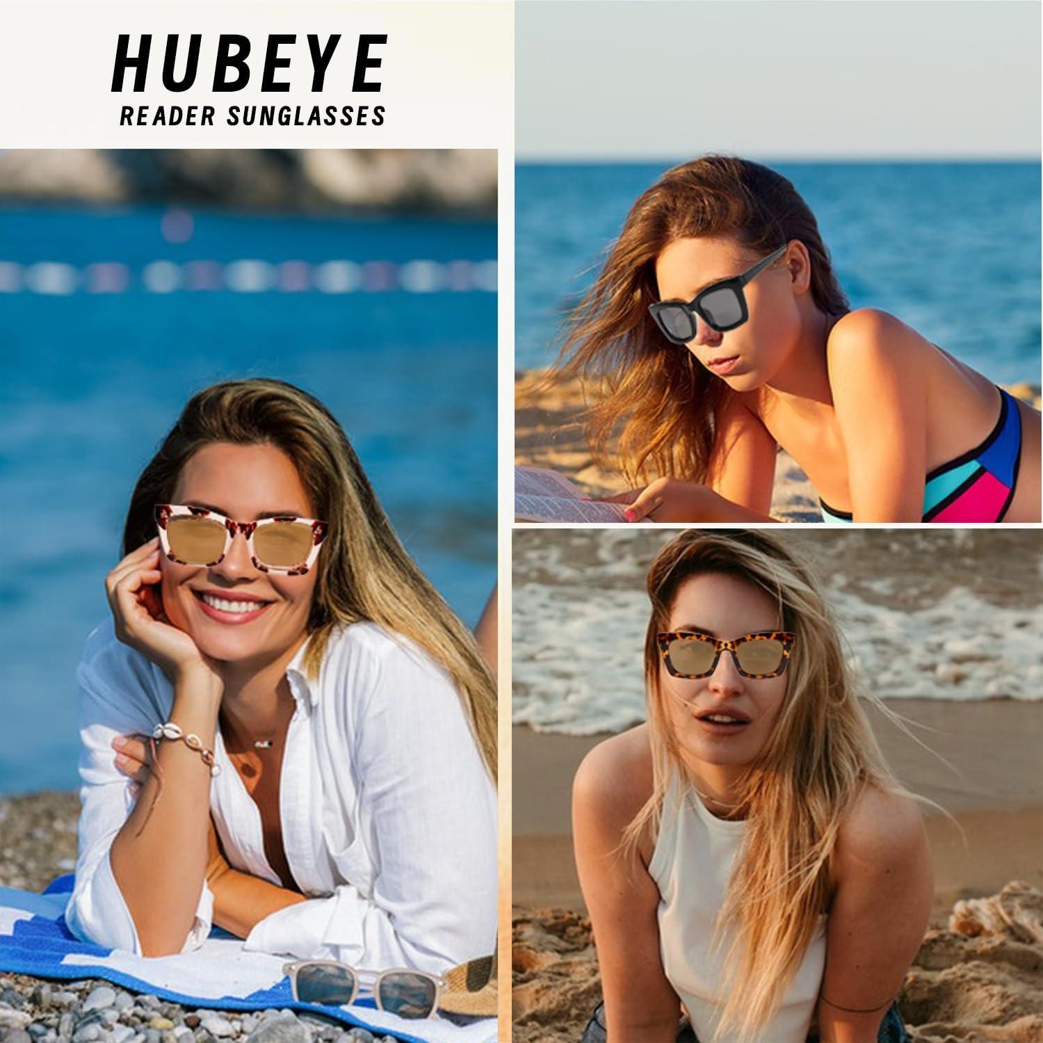 Gafas de sol bifocales Hubeye 3 en 1 UV400 para mujer