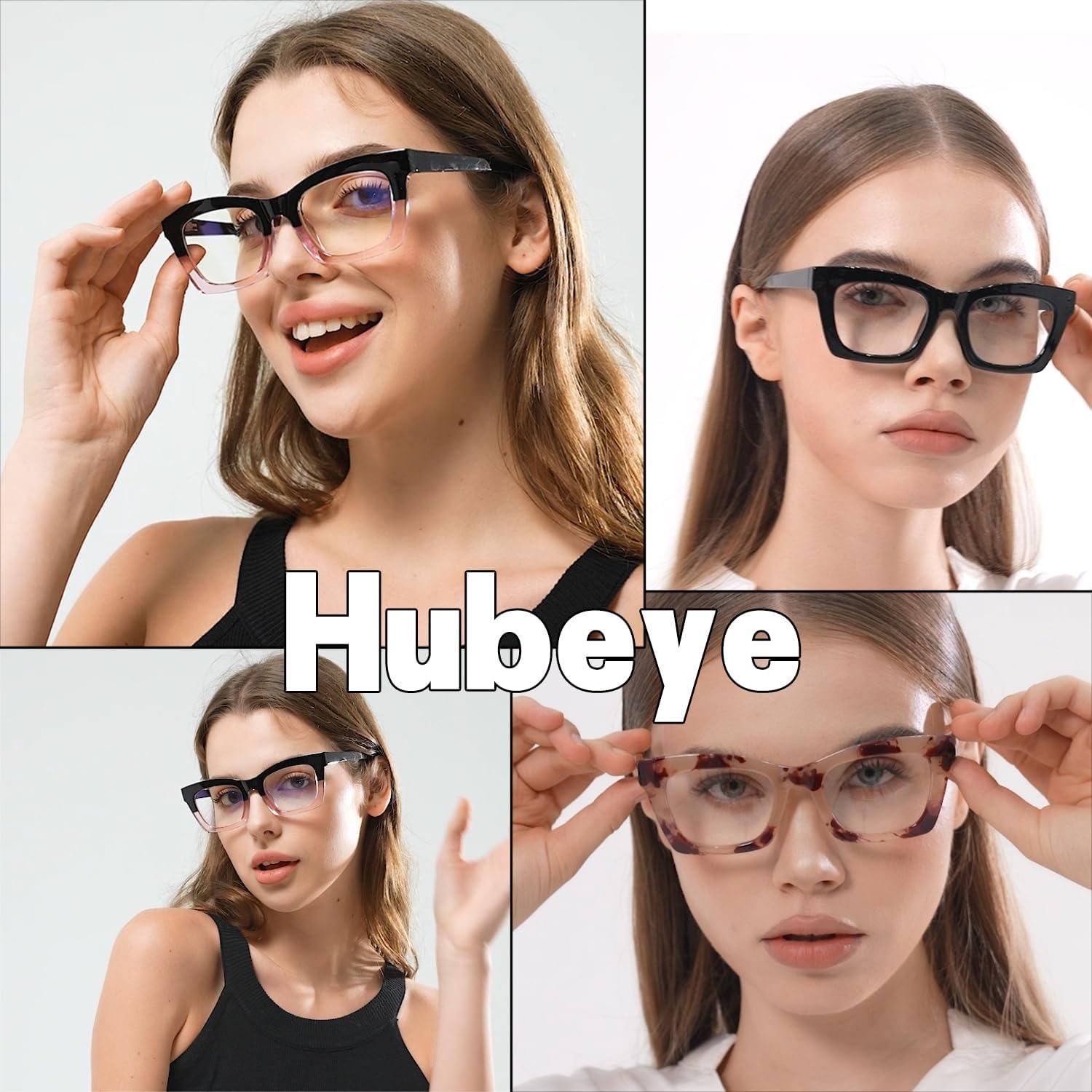 Gafas de Lectura Hubeye 5 Pares +3.5 Dioptrías Anti-Luz Azul