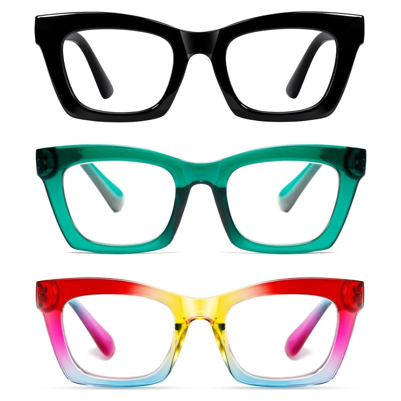 Gafas de Lectura Hubeye +1.5 con Bloqueo Luz Azul y Estilo