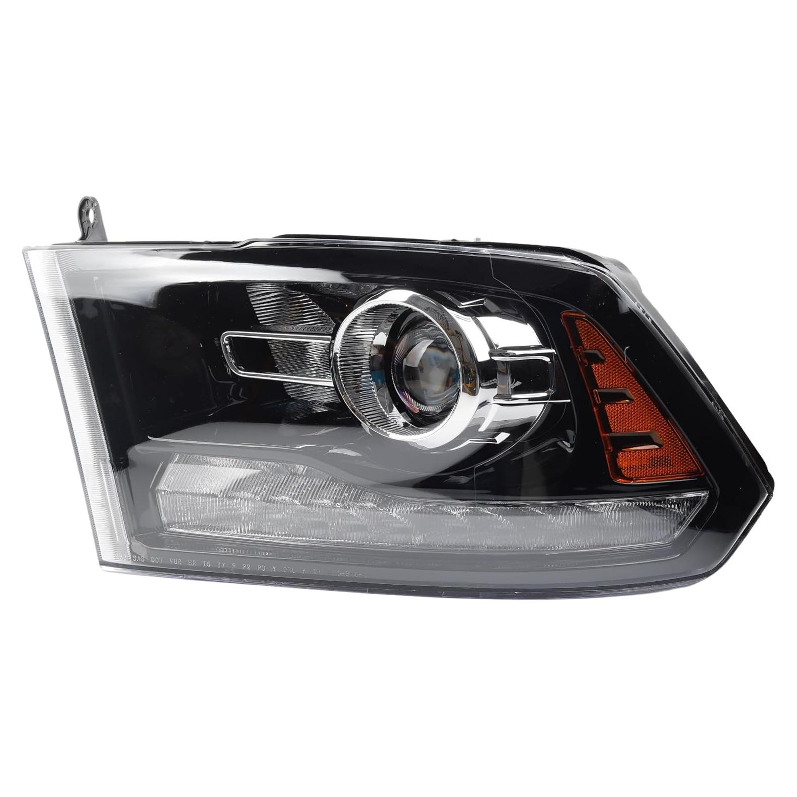 Faros Halógenos Dasbecan OE con LED DRL para Dodge Ram 2013-2018