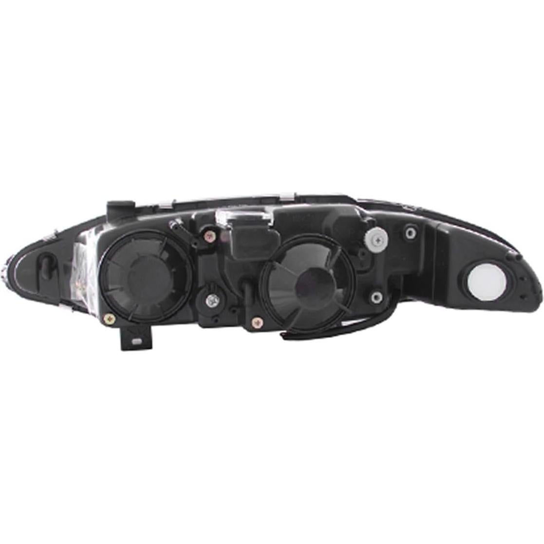 Faros Proyector Anzo USA 121377 con Halo Negro