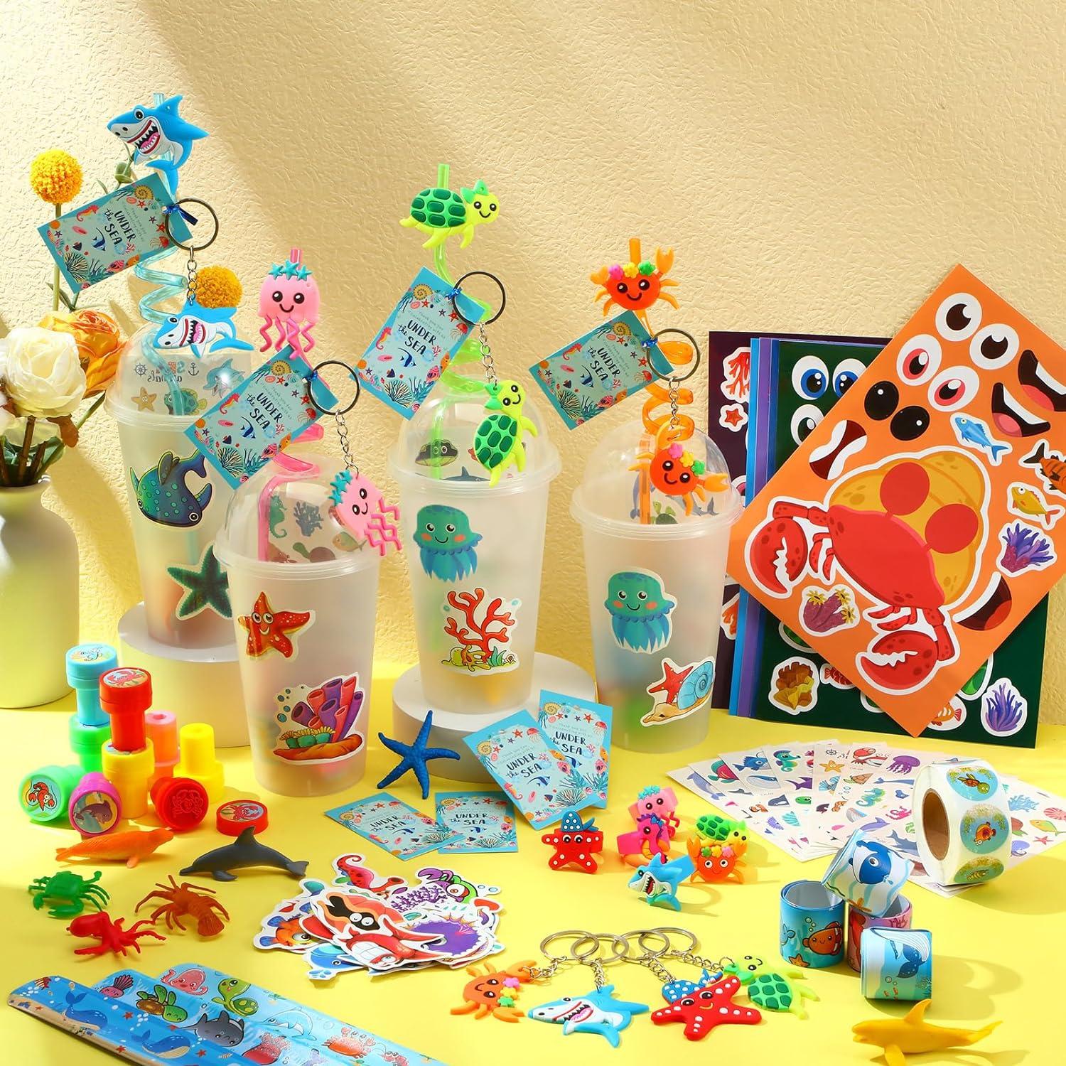 Conjunto de Regalos Oceánicos Poen 212 Piezas para Fiesta