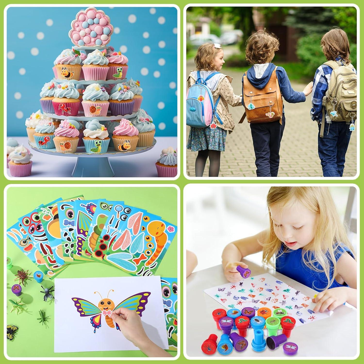 Conjunto Fiesta Insectos Poen 212 Piezas Diversión y Calidad