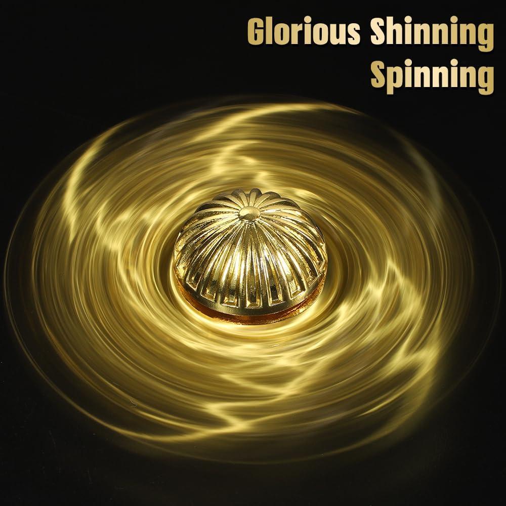 Spinner Fidget Dorado LNCOJOLM Juguete Alivio Estrés