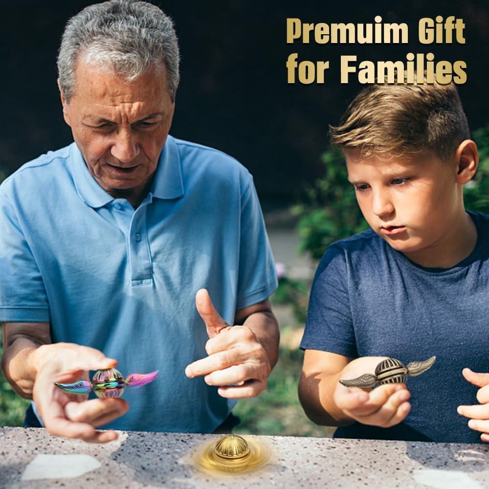 Spinner Fidget Dorado LNCOJOLM Juguete Alivio Estrés