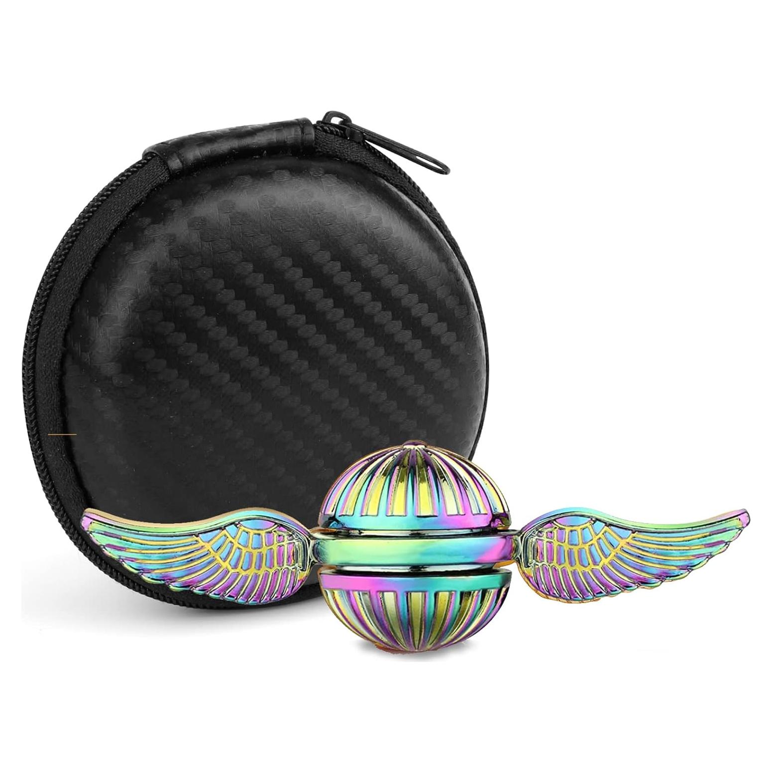 Spinner Fidget Arcoíris LNCOJOLM Alivio de Estrés 15cm