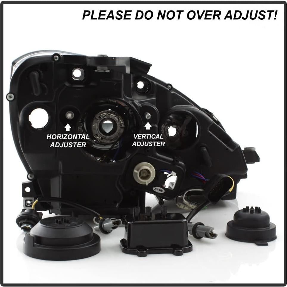 Faro Proyector LED Negro ACANII para Mercedes Benz W204 2008-2011