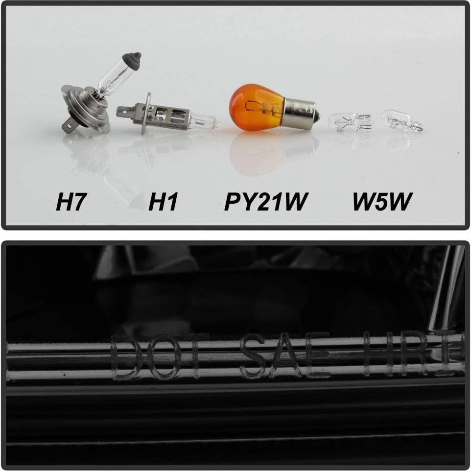 Faro Proyector LED Negro ACANII para Mercedes Benz W204 2008-2011