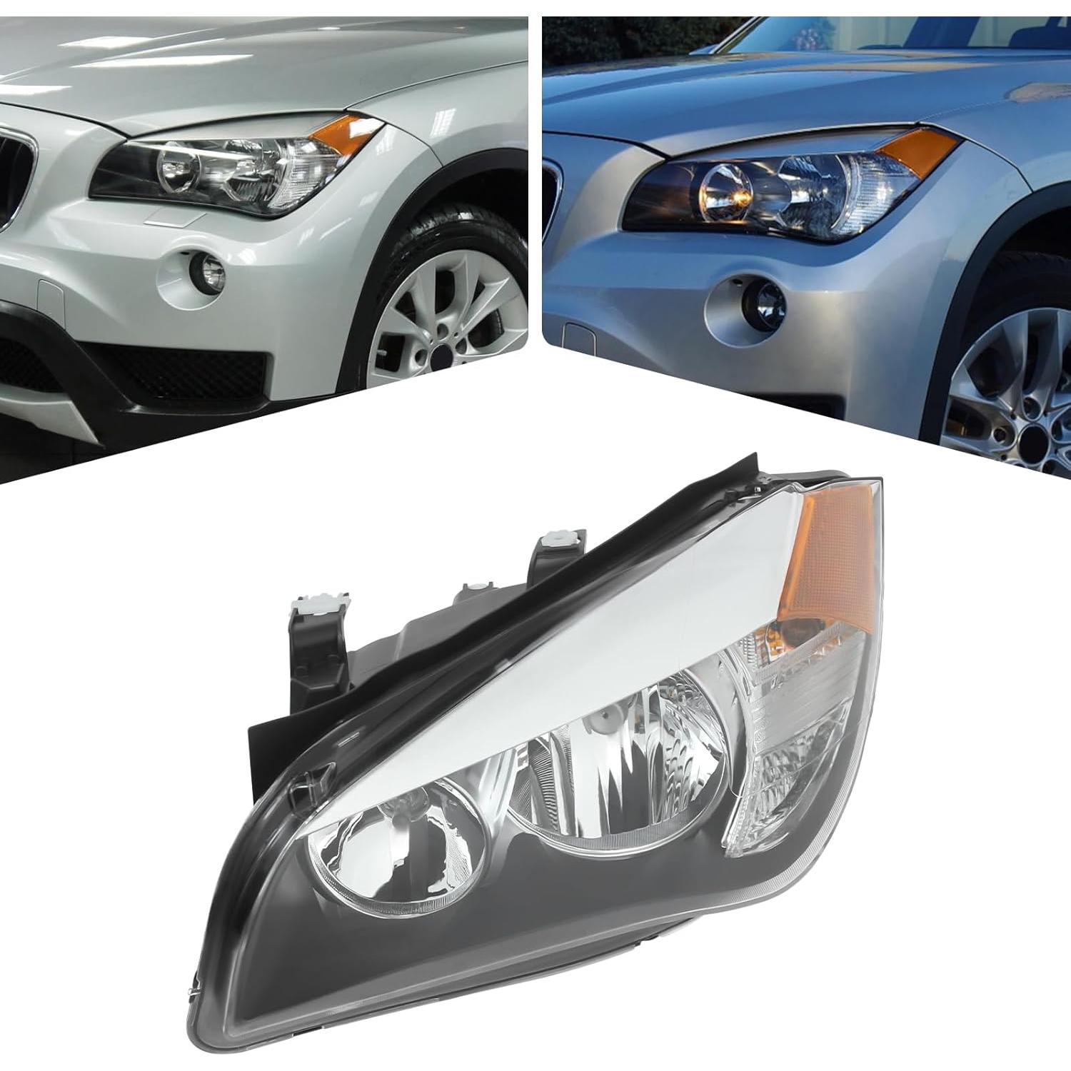 Faros Halógenos Frontales BMW X1 2013-2015 Lado Izquierdo
